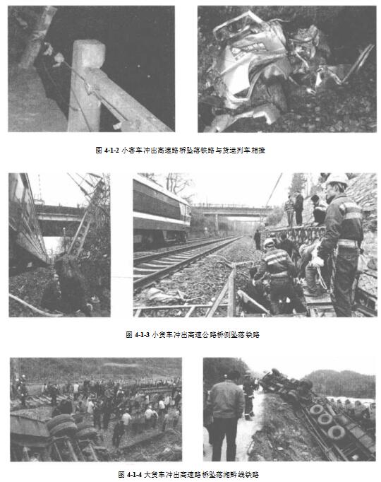 大货车冲出高速路桥坠落湘黔线铁路
